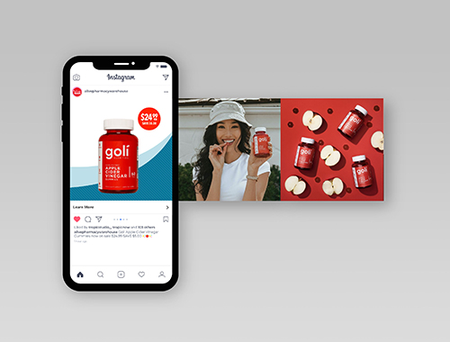 Alive Pharmacy Warehouse Goli gummies campaign