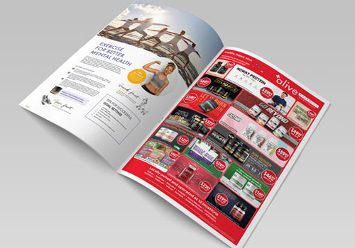 Alive Pharmacy Live+ Catalogue inside pages