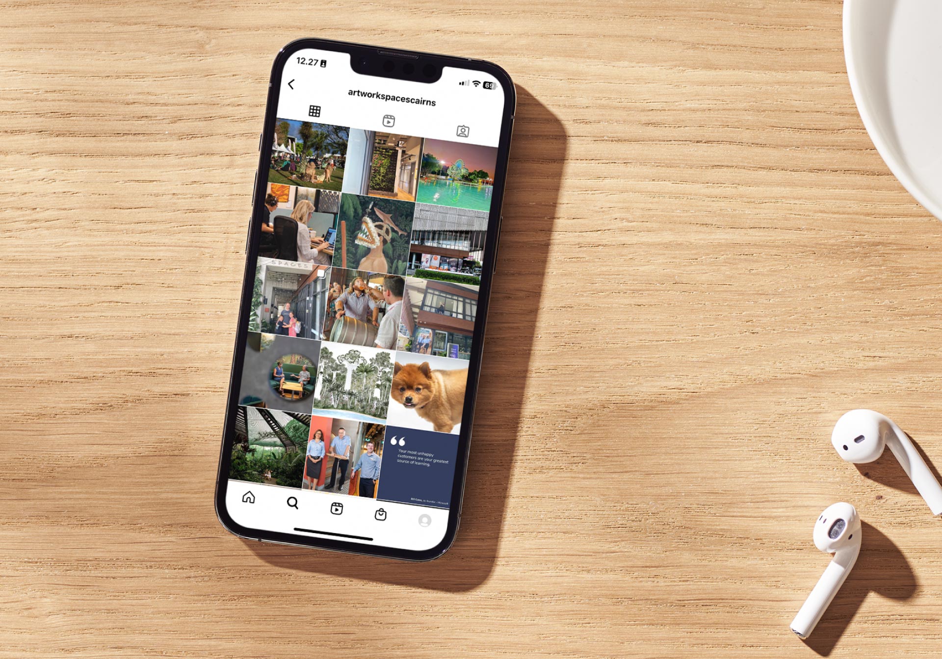 Art Work Spaces Instagram Page