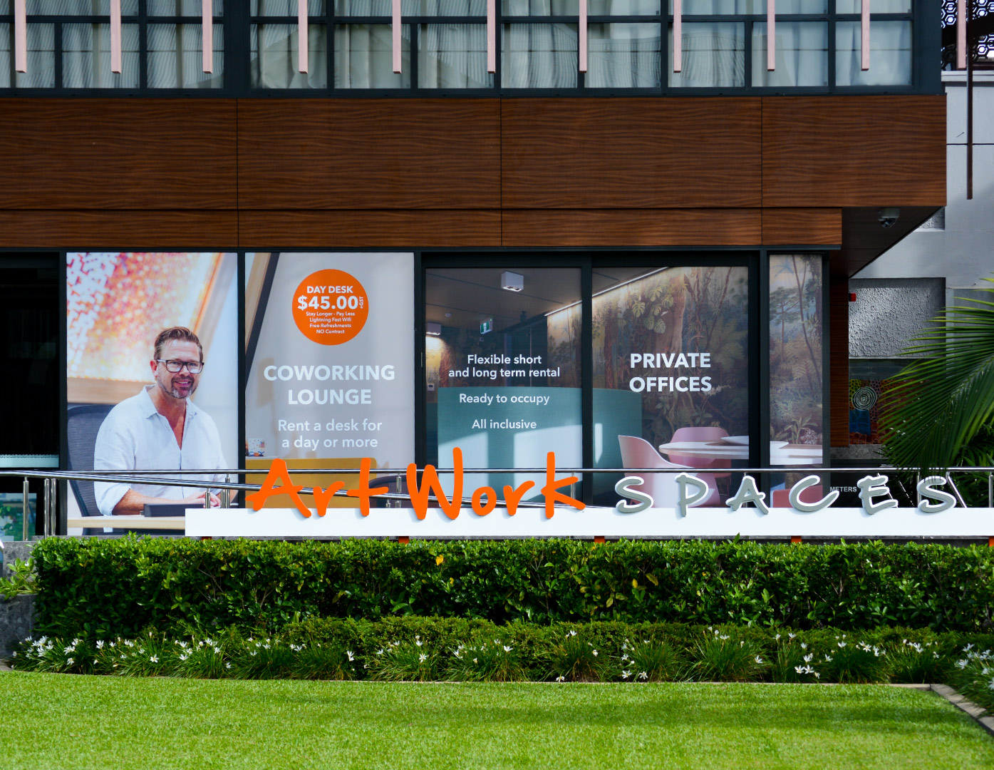 Art Work Spaces Outdoor Signage