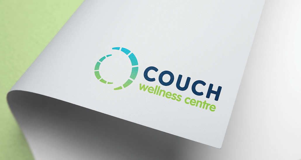New Couch logo design on page corner