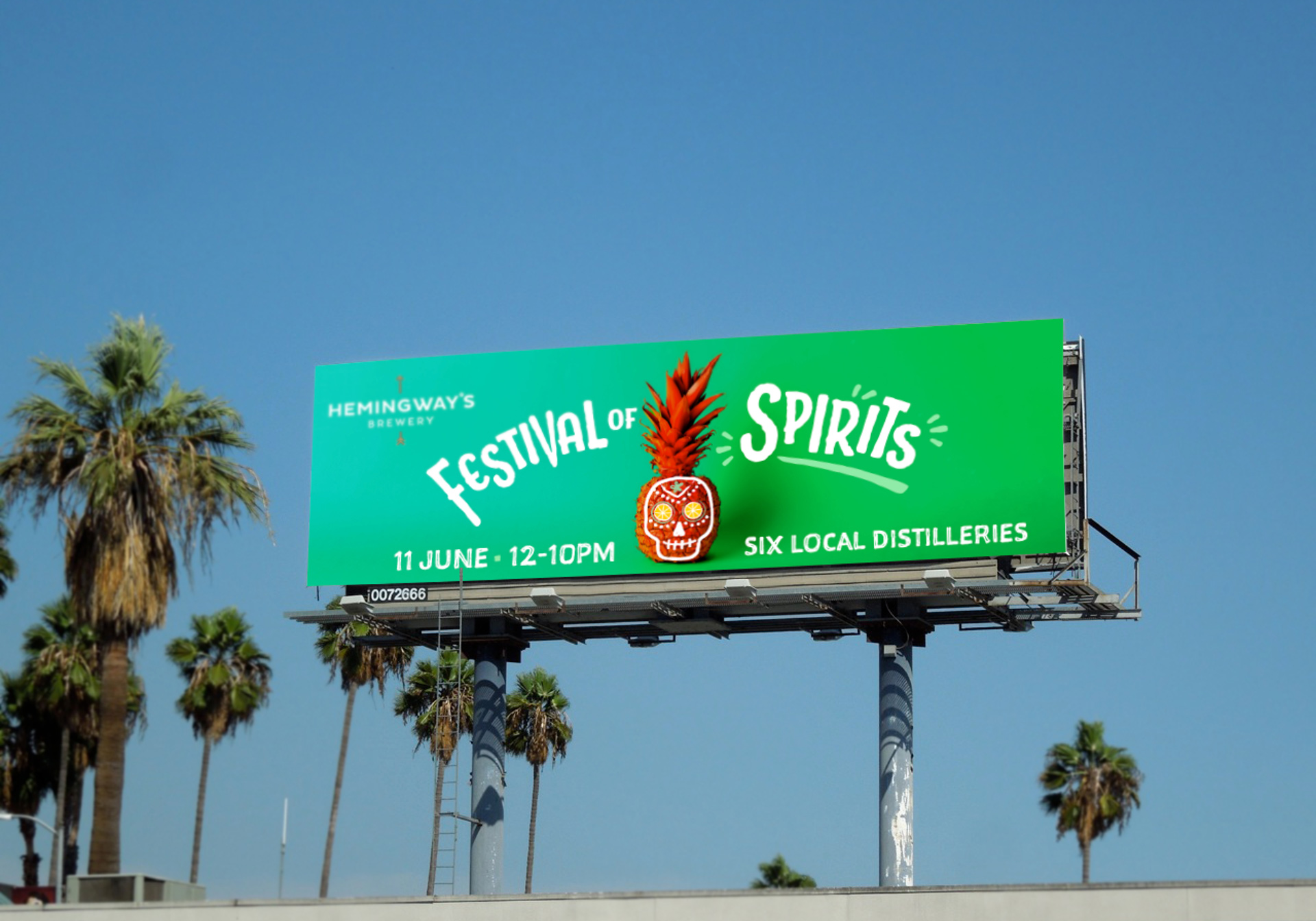 Festival of Spirits Billboard design