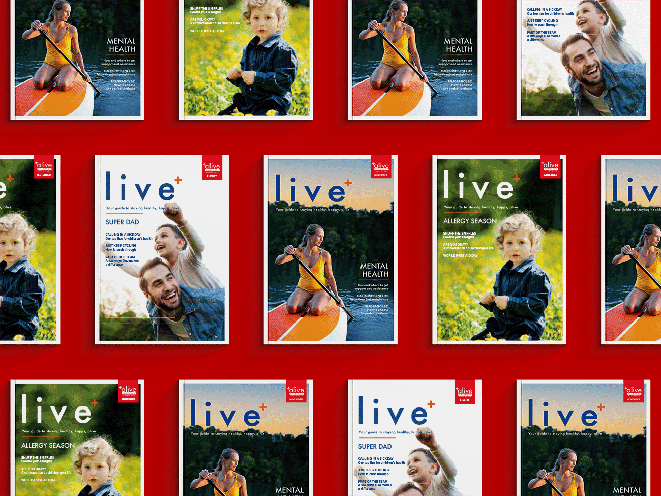 Alive Pharmacy Warehouse Live+ catalogue covers