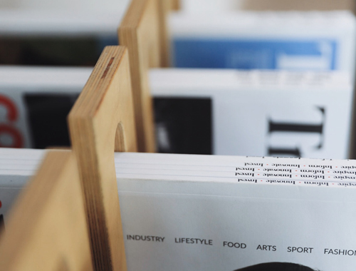 Tropic Magazines in shelf