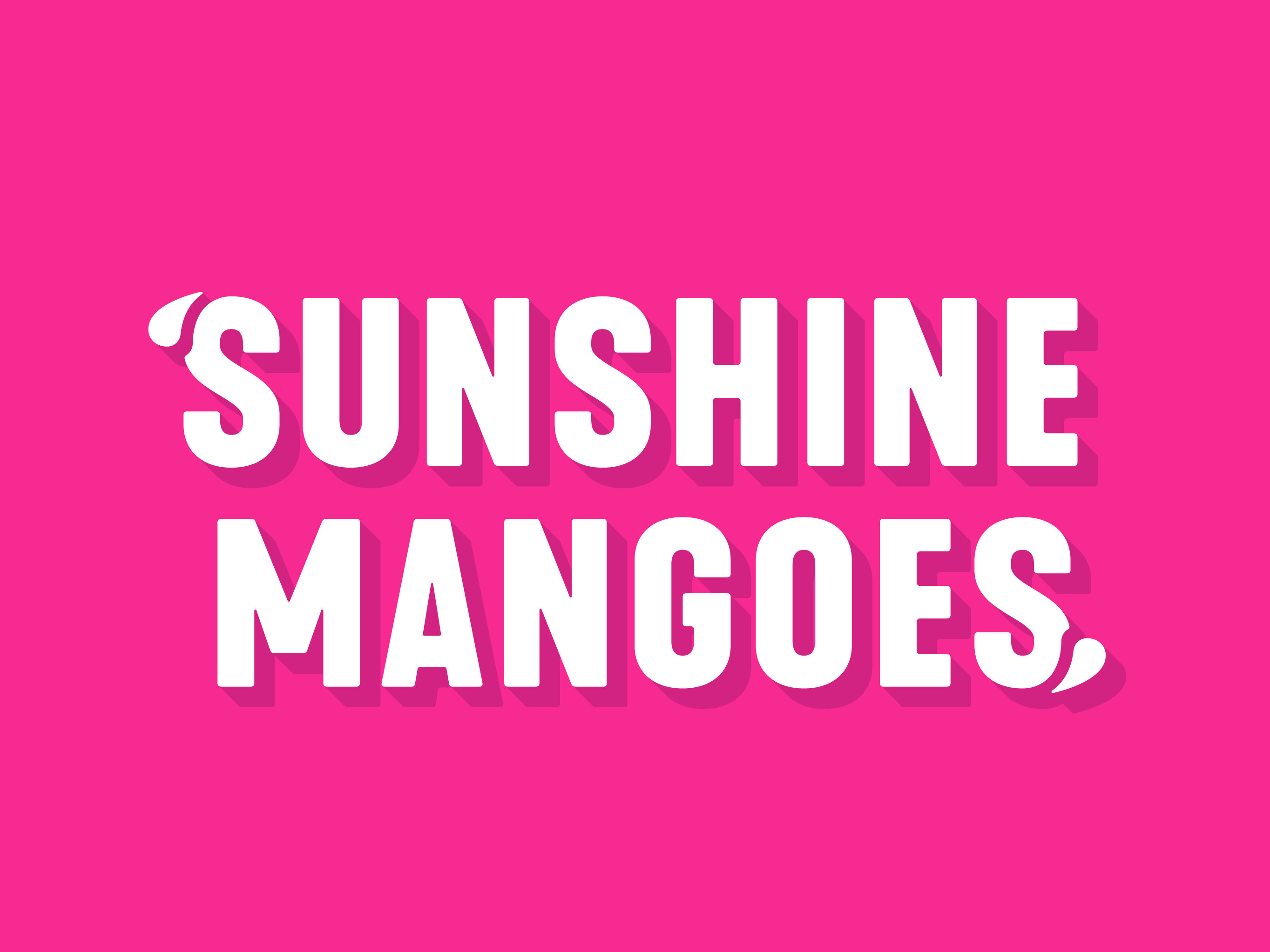 Sunshine Mangoes