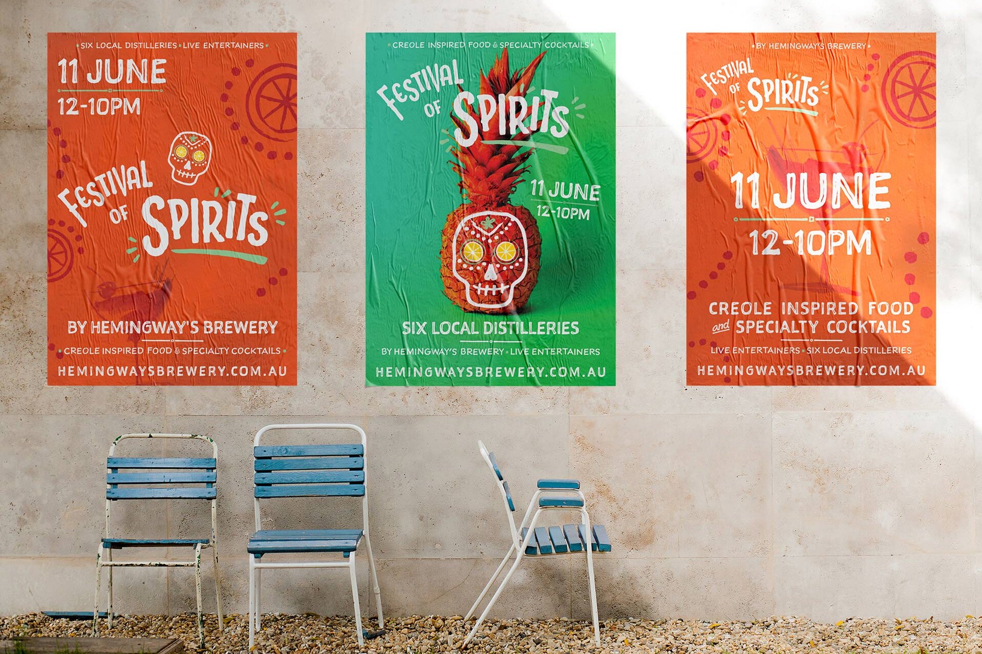 Hemingway's Festival of Spirits posters